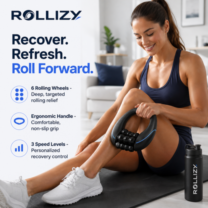 Rollizy™ Electric Rolling Muscle Massager