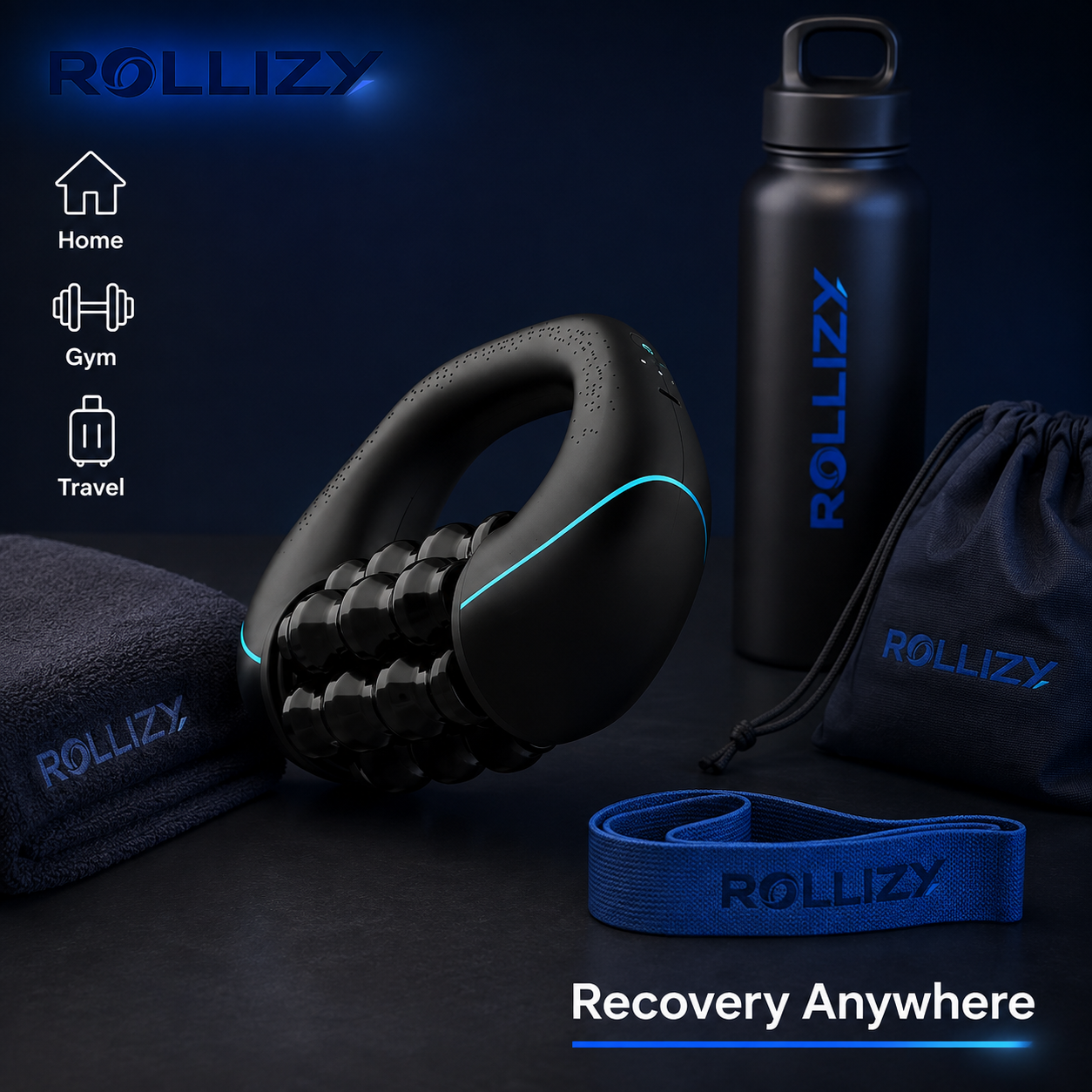 Rollizy™ Electric Rolling Muscle Massager